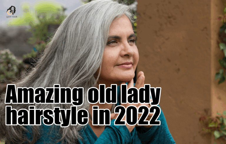 Amazing old lady hairstyle in 2022