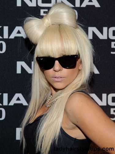 How to Create a Lady Gaga Hairstyle Bow?
