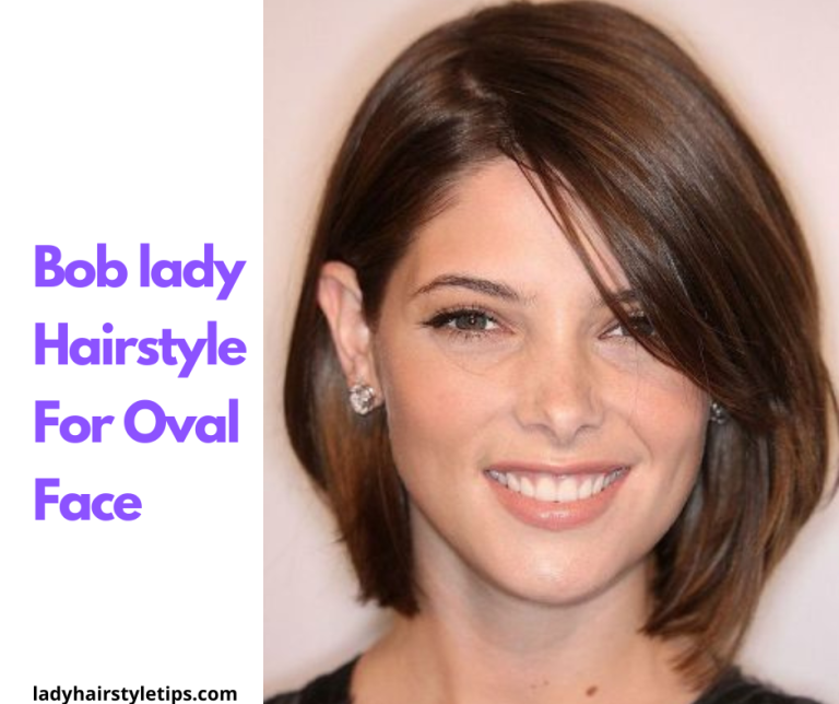 bob lady hairstyle for oval face